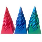 Twisty Triangles Fidget Toy - Blue